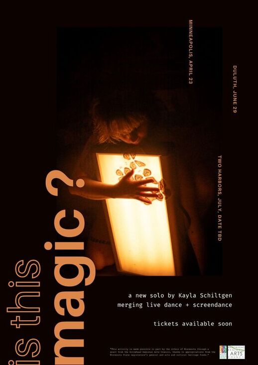 Poster for Kayla Schiltgen's new solo, 